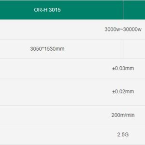 High power fiber laser cutting machine OR-H