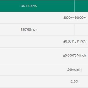 High power fiber laser cutting machine OR-H