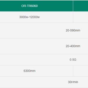 Super heavy duty laser tube cutting machine OR-TR