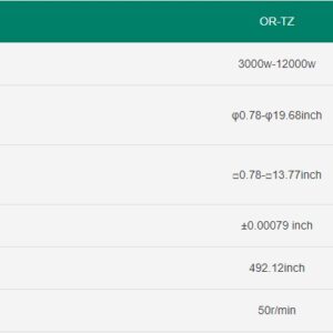 Ultra-heavy four-chuck tube laser cutting machine OR-TZ