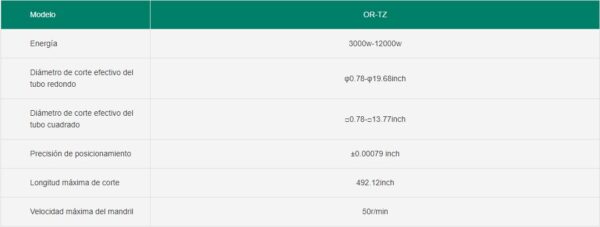 Ultra-heavy four-chuck tube laser cutting machine OR-TZ