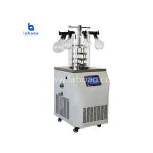 0.08㎡ Vertical Manifold Top Press Lab Freeze Dryer