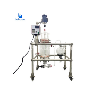 1L-5L Jacketed Glass Crystallization Filter Reactor